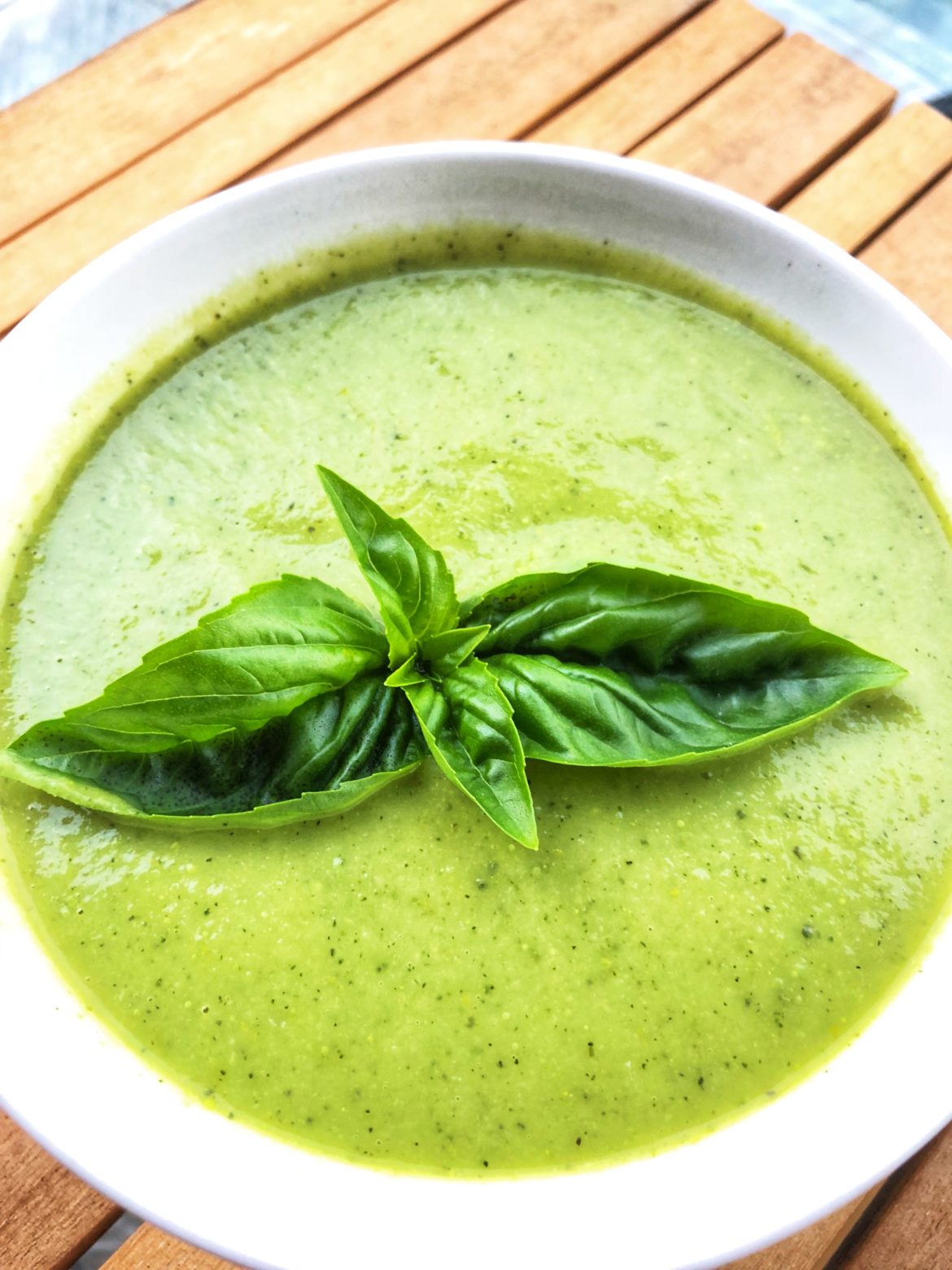 zucchini basil soup