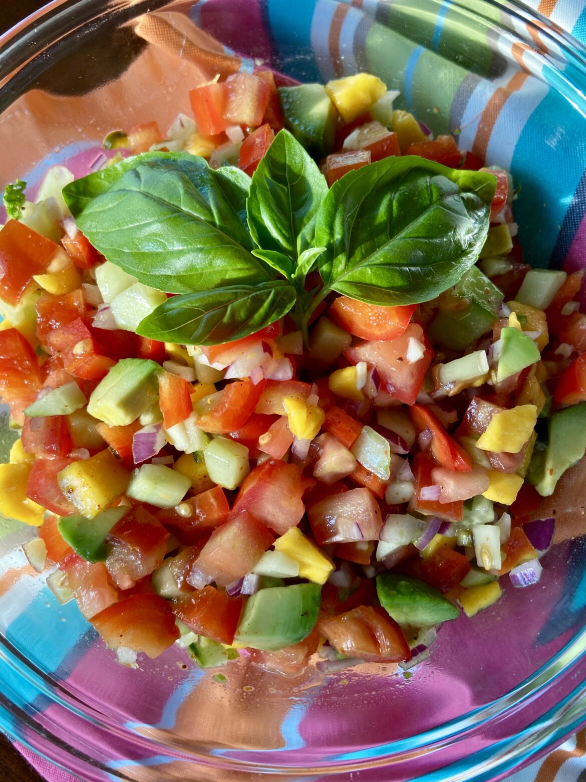 Tropical garden salsa